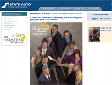 Tablet Screenshot of pacesetter.stateauto.com